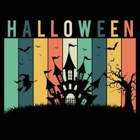 Halloween tshirt design vector