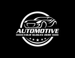 automotor coche logo modelo vector