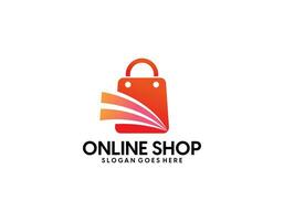 Shopping cart Logo design vector concept icon