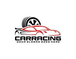 automotive sport car racing logo tamplate vector