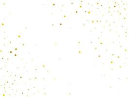 ligero dorado cuadrícula. papel picado celebracion, que cae dorado resumen decoración para fiesta. vector ilustración