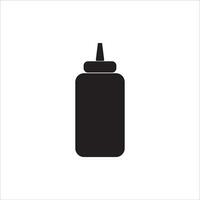 sauce bottle icon vector illustration symbol