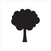 árbol icono vector ilustración símbolo