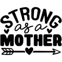 strong as a mother vector