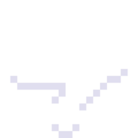 pixel art Ne pas aimer main signe blanc main icône png