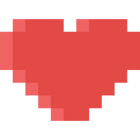 pixel arte San Valentino cuore icona 14 png