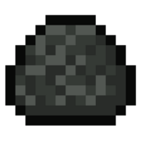 Pixel Art Cartoon Seaweed Onigiri Icon. png