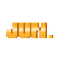 Pixel Kunst Gold kurz Juni Text. png