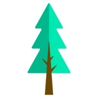 diseño de árbol verde png