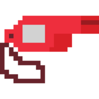 Pixel art whistle icon png