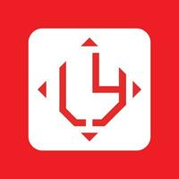Creative simple Initial Monogram LY Logo Designs. vector
