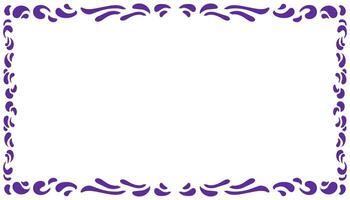 Purple abstract framed background illustration. Perfect for wallpaper frames, book covers, invitations, greeting cards, websites vector