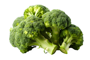 broccoli isolerat på transparent bakgrund ,skära ut grön broccoli vegetabiliska ,generativ ai png