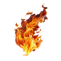 fuego, fuego png, fuego con transparente antecedentes ai generativo png