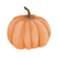 Pumpkin Illustration for Decoration and Halloween png