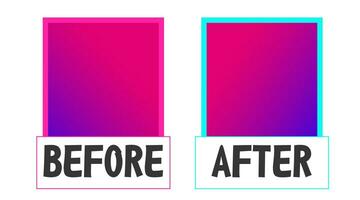 Before and after background template.  Template for graphic design.Vector illustration. vector