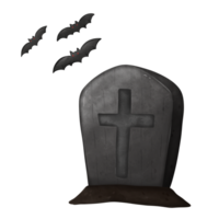 Untitled Artworkgrave stone with bats png