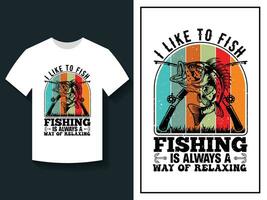 Vector fishing typography t-shirt, fishing shirt template, fishing vector t shirt design, River fishing t shirt graphic, T-shirt design with fishing rod sea vintage style