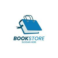 Book Store logo design template vector