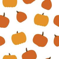 Cute Pumkin Seamless pattern vector