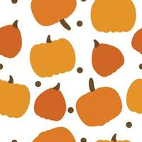 Cute Pumkin Seamless pattern vector