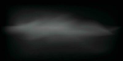 ground fog vector element on black background