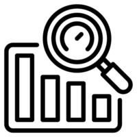 KPI Dashboard icon vector