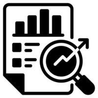 Data Analytic icon vector