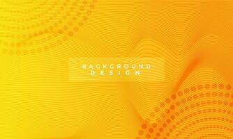 Yellow futuristic vector graphic blank background template