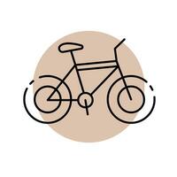 Vector bike icon