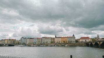 hermosa ver de el ciudad Praga foto