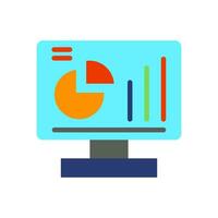 Business report icon. Audit and analysis, computer document, plan symbol., logo, isolate on a white background vector