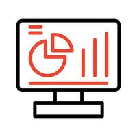 Business report icon. Audit and analysis, computer document, plan symbol., logo, isolate on a white background vector