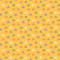 Shabby Angles seamless pattern. Hand drawn geometric triangle brush strokes. Bold lines with scuffs. Abstract grunge zig zag lines texture and dashes. Mosaic and maze vector childish illustration.