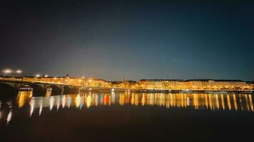 beautiful view of the city Prague photo