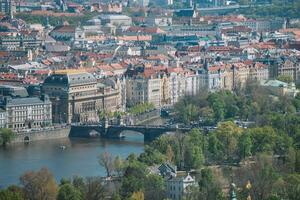 hermosa ver de el ciudad Praga foto