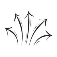 30 Arrow Handrawn Outline Style ay png