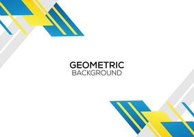 modern geometric background minimalist design vector