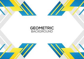 modern geometric background design minimalist color vector