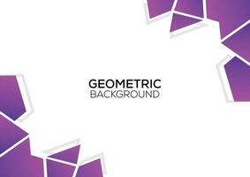 geometric gradient color background design abstract vector