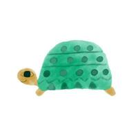 Cute turtle watercolor isolated on white background vector illustration.