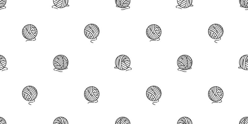 Pastel Yarn Balls Pattern Pattern Tileable Repeating Pattern