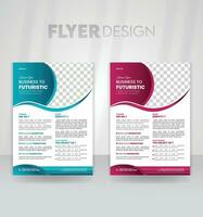 Corporate Flyer Design Template. Abstract vector Brochure cover layout. flyer pamphlet  design  space template in A4 size.