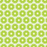 Modern yellow and green grass symmetry background pattern vector