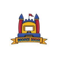 Bounce House Logo vector