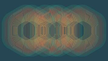 Abstract outer space ring background in different color layer. vector