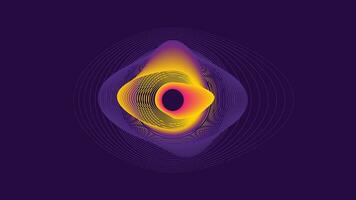 resumen espiral espacio galaxia en oscuro púrpura antecedentes. esta creativo espiral anillo lata ser usado como un bandera y web elementos. vector