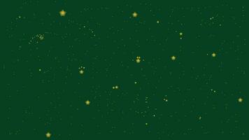 Abstract star background in dark green color. You can use this creative background in your Christmas design flyer or banner. vector