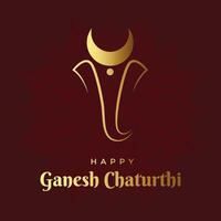 Free vector flat Ganesh chaturthi concept