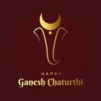 Free vector flat Ganesh chaturthi concept
